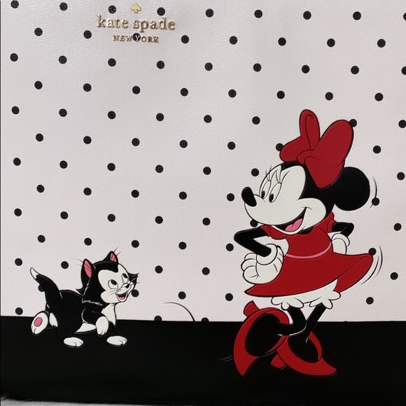 NWT💃Kate Spade Disney X kate spade minnie mouse universal laptop sleeve - Picture 8 of 10